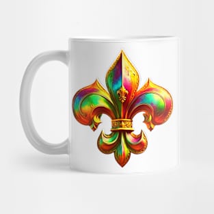 Fleur De Lis Design Mug